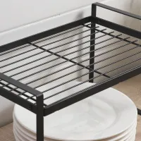 Black Kitchen Shelf Organizer thumbnail 2