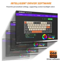 G68 Wireless Mechanical Gaming Keyboard thumbnail 2