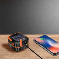 Solar Camping Lantern with Power Bank thumbnail 4