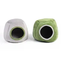 Plush Small Pet Hideout Cave Bed thumbnail 5
