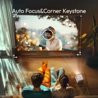 Nordic Style 1080P Mini Projector thumbnail 6