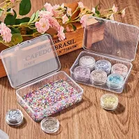 12pc Clear Storage Box Set thumbnail 1