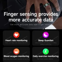 R12 Smart Ring with Touch Display thumbnail 3