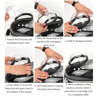 Space Capsule Pet Backpack Carrier thumbnail 4
