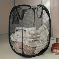 Pop-Up Mesh Laundry Hamper thumbnail 5
