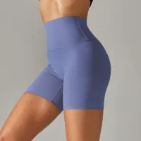 High Waist Squat Proof Yoga Shorts thumbnail 2
