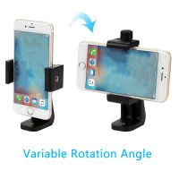 360° Tripod Mount Phone Clip Holder thumbnail 4