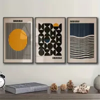 Bauhaus Canvas Print - Geometric Wall Art thumbnail 3