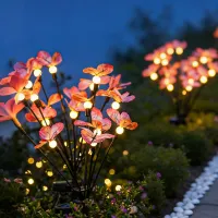Solar Butterfly Stake Lights thumbnail 2