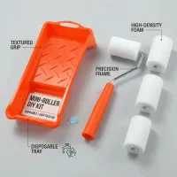 2 Inch Foam Paint Roller Kit thumbnail 4