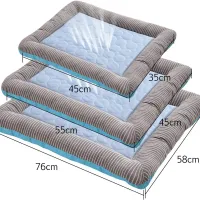 Pet Cooling Pad Bed - Ice Silk Mat thumbnail 2