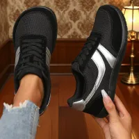 Women's Wide Toe Barefoot Canvas Sneakers thumbnail 5