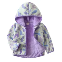 Kids Cartoon Fleece Winter Jacket thumbnail 6