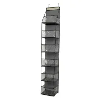 4/6Tier Over The Door Organizer Miscellaneous Clothes Toy Hanging Storage Bag With Mesh Pockets Shelves For Closet Bedroom Dorm thumbnail 4