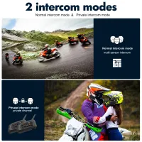 XINOWY V6 Plus Motorcycle Bluetooth Headset thumbnail 6