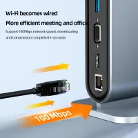 100W USB C Docking Station for MacBook thumbnail 4