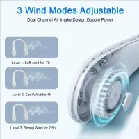 Bladeless Neck Fan Rechargeable thumbnail 3