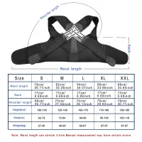Adjustable Posture Corrector Back Brace thumbnail 6