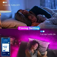 USB RGB LED Strip Light with Bluetooth Remote thumbnail 4