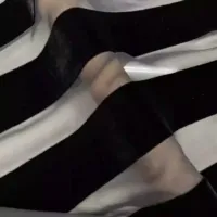 Striped Burnout Velvet Fabric thumbnail 4