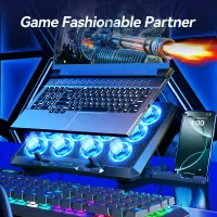 12-Fan Gaming Laptop Cooling Pad thumbnail 2