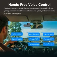 KAWA D6 1440P Dash Cam with Voice Control thumbnail 3