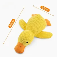Plush Squeaky Duck Dog Chew Toy thumbnail 5