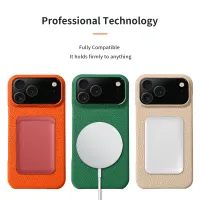 LANGSIDI Magsafe Leather Case for iPhone thumbnail 4