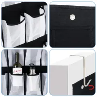 Large Mesh Wall Storage Bag Organizer thumbnail 4