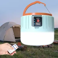 Solar LED Camping Lantern with Power Bank thumbnail 2