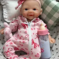 Mini Silicone Reborn Baby Doll thumbnail 5