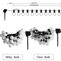 Solar Fairy String Lights - 38 LEDs thumbnail 2