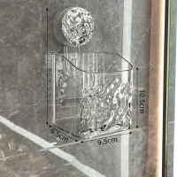 Suction Cup Shower Caddy Organizer thumbnail 5