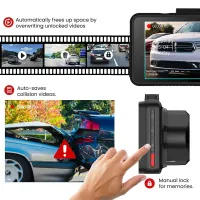 ACCEO 4K Dual Lens WiFi GPS Dash Cam thumbnail 5