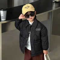 Kids Winter Velvet Cotton Coat thumbnail 5