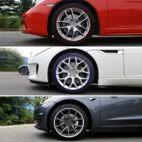 Universal 4-Piece Wheel Rim Protectors thumbnail 2