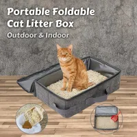 Foldable Travel Cat Litter Box thumbnail 1