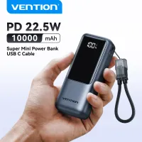 Vention 10000mAh Mini Power Bank 22.5W thumbnail 1