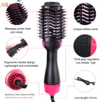 3-in-1 Hot Air Brush Hair Styler thumbnail 3