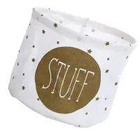 Foldable Cotton Storage Basket thumbnail 6