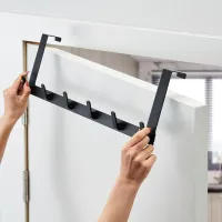 Over The Door 5-Hook Organizer Rack thumbnail 4