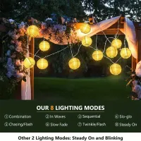 Solar LED String Lights Outdoor thumbnail 6