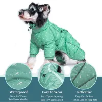 Winter Dog Coat Snowsuit Waterproof Jacket thumbnail 3