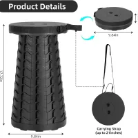 Portable Folding Telescopic Stool thumbnail 3