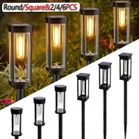 Retro Solar Pathway Lights Set thumbnail 1