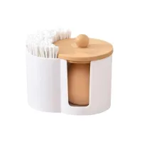 Acrylic Cotton Swab Organizer Box thumbnail 4