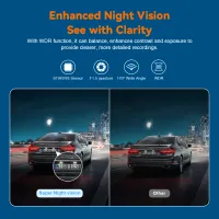 Soam Dual 4K Dash Cam with GPS & WiFi thumbnail 4