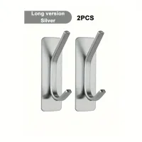 4-Pack Self-Adhesive Wall Hooks thumbnail 1