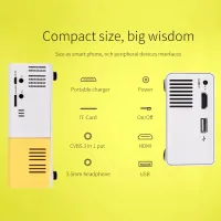 Salange YG300 Pro Mini Projector thumbnail 3