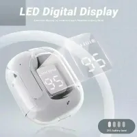Bluetooth 5.3 Transparent Earphones with LED Display thumbnail 4